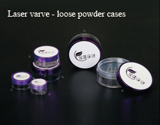 Laser-engraved Loose Powder Compact