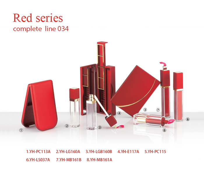 Square Matte Red series